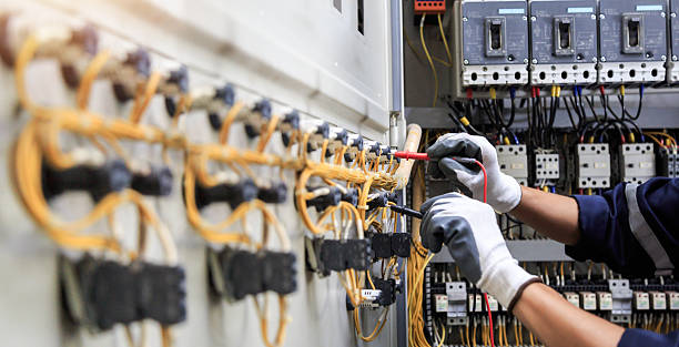 Professional Electrician technician working in Fairview, NJ